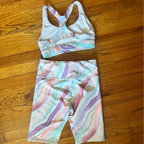 Athleta Love Proudly Marbled Workout Set - Picture 3 of 3